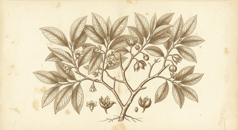 Plate — Chlorocarpa pentaschista